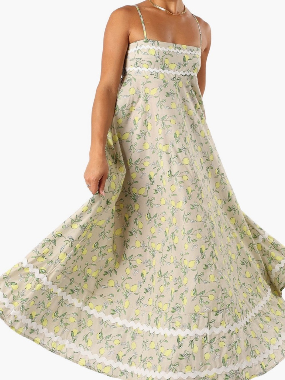 Petal and Pup Cirtrone Maxi Dress